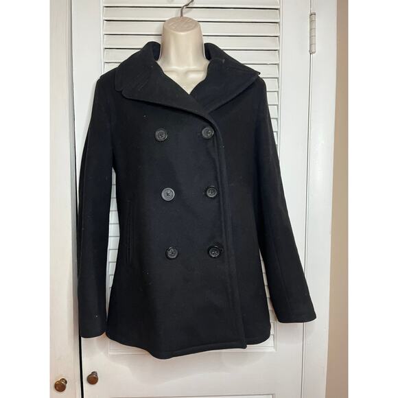 Vintage 2006 Gap wool/nylon double breasted pea coat size S‎ Perfect condition - Picture 1 of 8